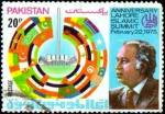 Pakistani Stamp Bhutto